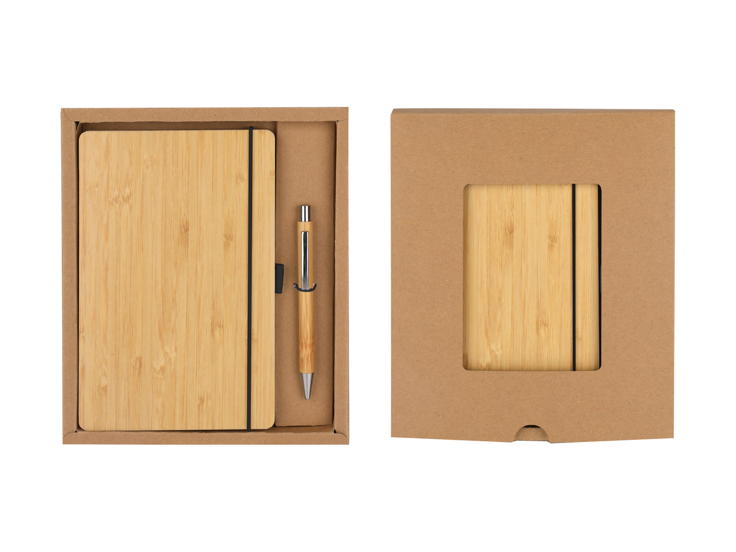 Bamboo Notebook Set - Novelty