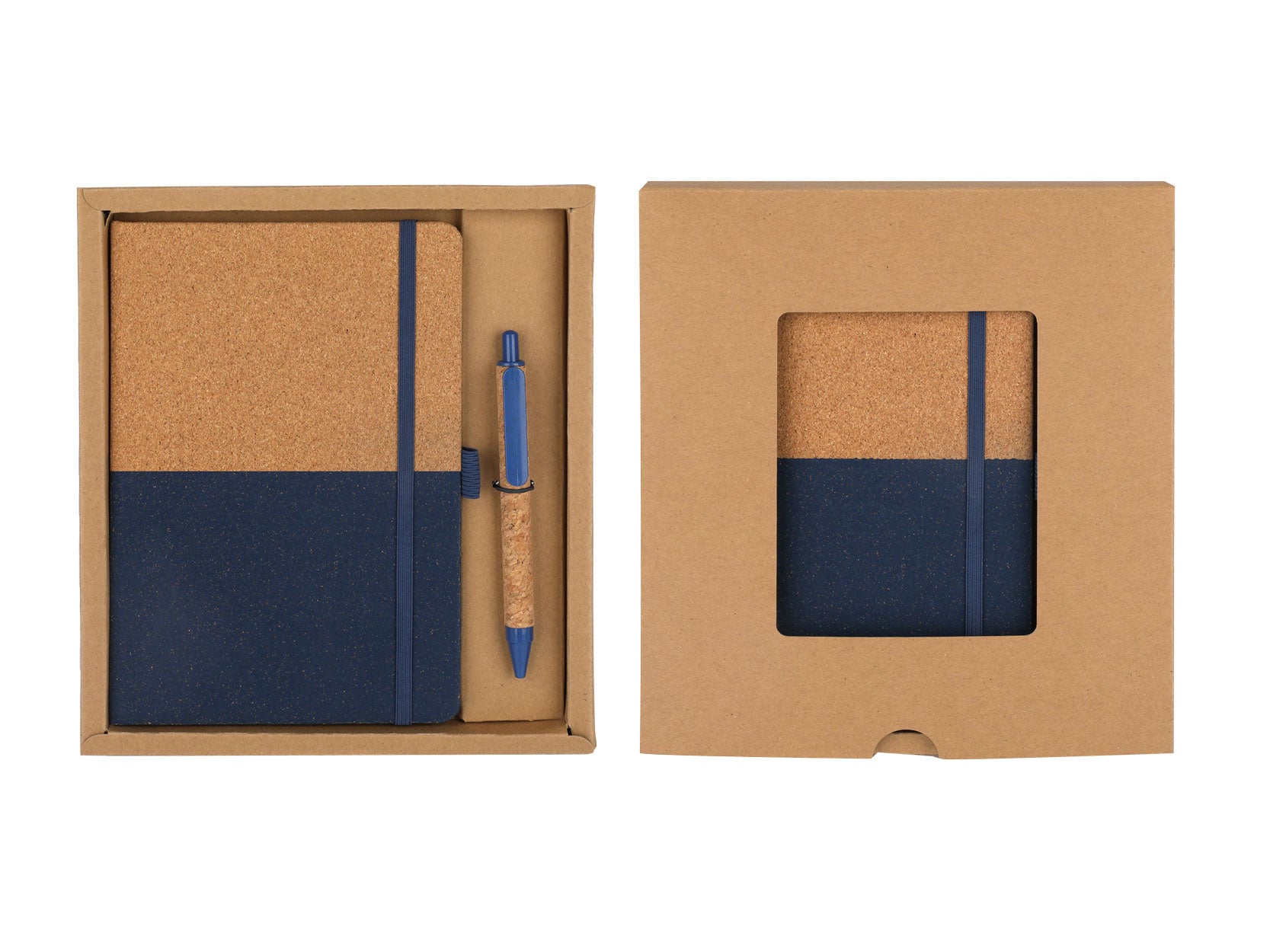 A5 Cork Notebook And Pen Set - Novelty