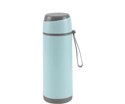 Sports Glass Bottles 500ml Twist off Lid and Carry Handle - Novelty