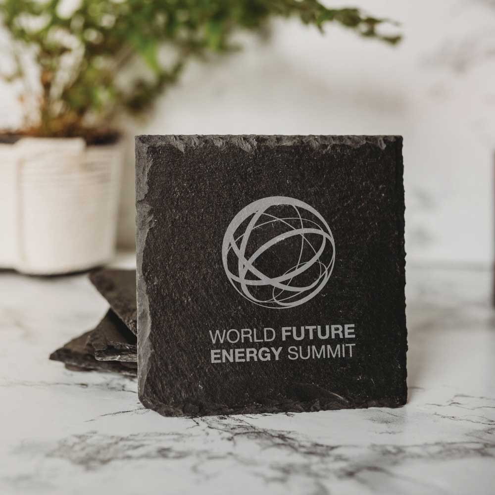 Square Slate Coaster - Novelty