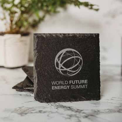 Square Slate Coaster - Novelty