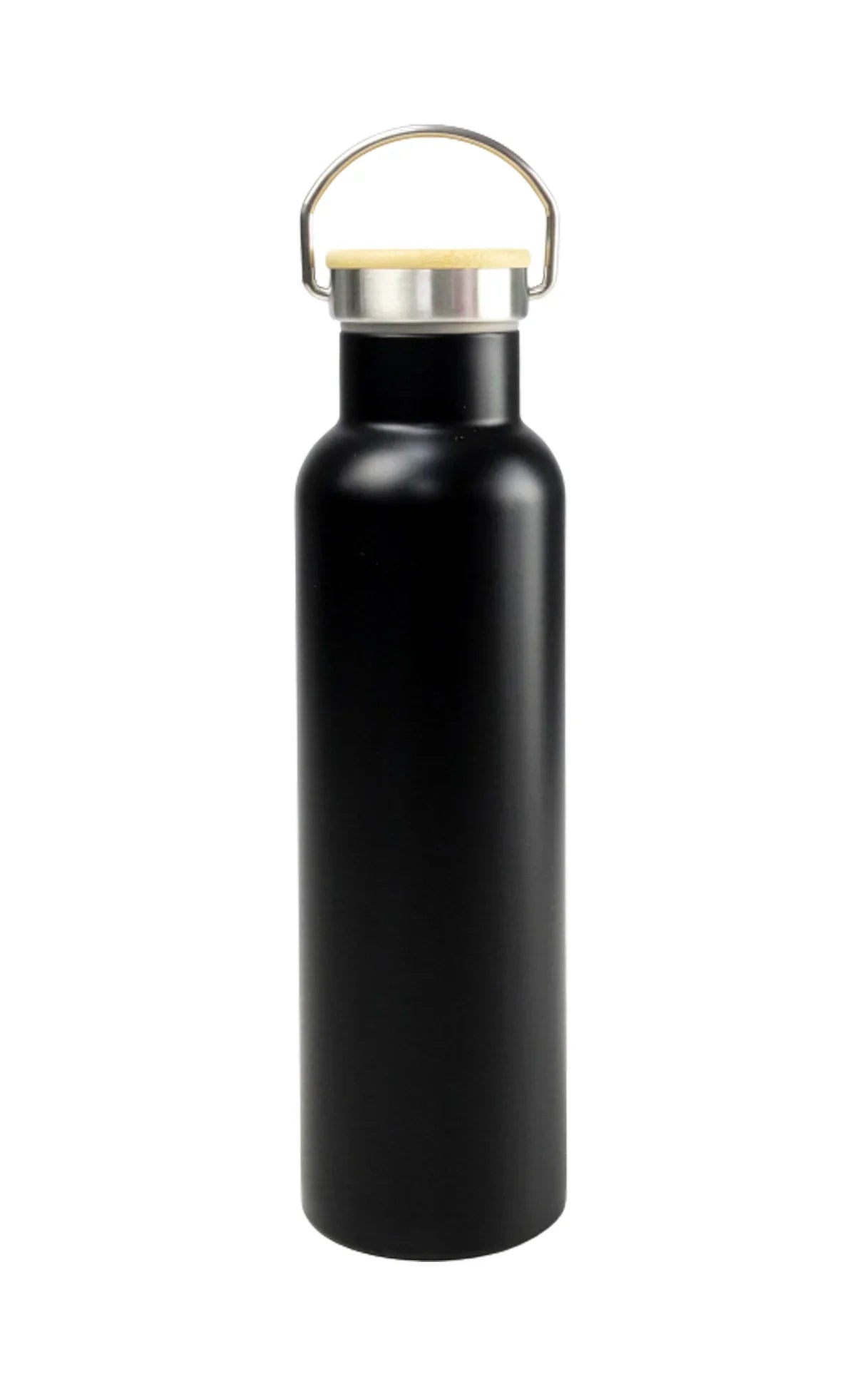 Stainless Steel Bamboo Flask - Novelty