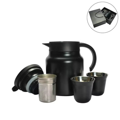 Arabic Tea & Coffee Pot with Cups Set - Novelty