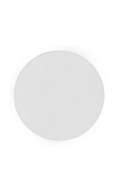 Plain round cork coaster on a white background from the Tea Coaster Cork-Square & Round collection.