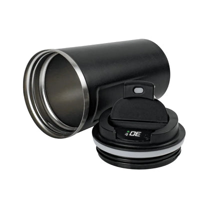 LED Temperature Display Black Tumblers Stainless Steel 510ml - Novelty