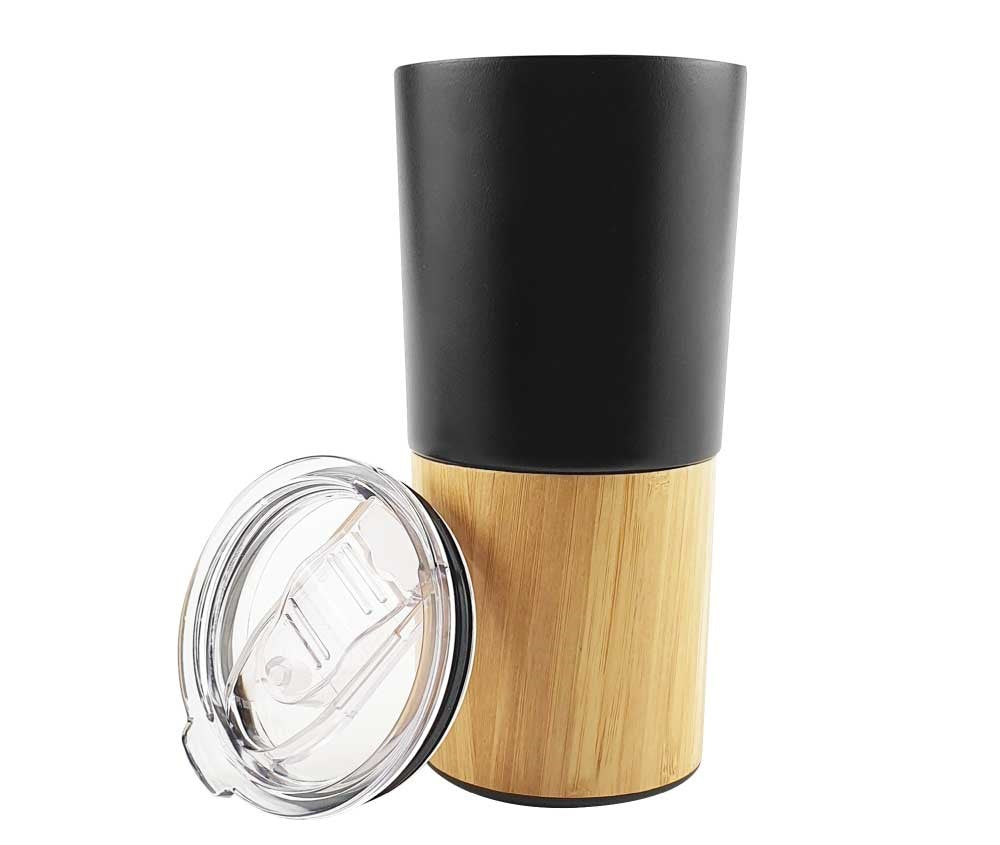 Travel Tumbler with Bamboo - Novelty