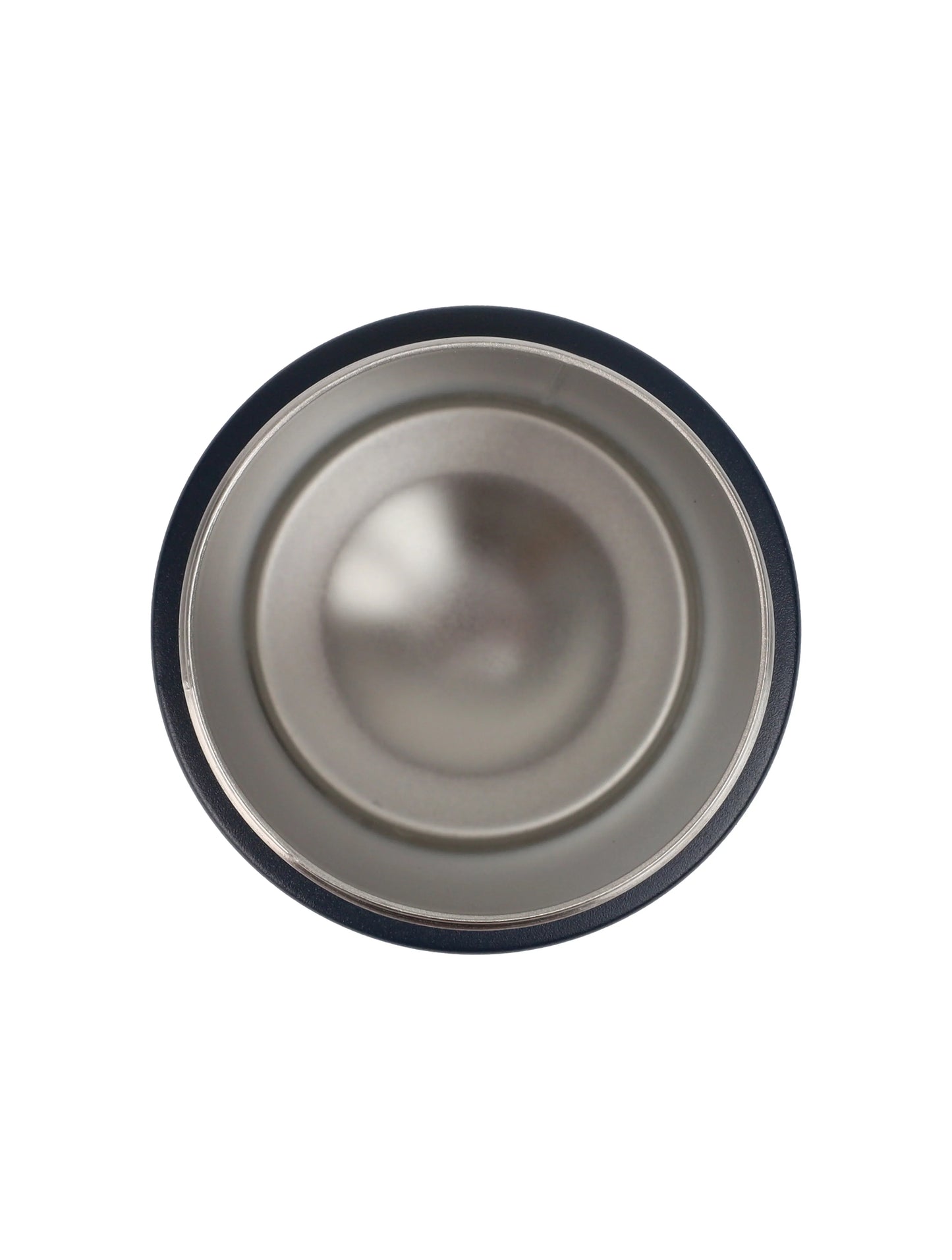 Inside view of Double Wall Stainless Steel Tumbler - Corporate Gift UAE | Novelty showing smooth metal interior and rim design