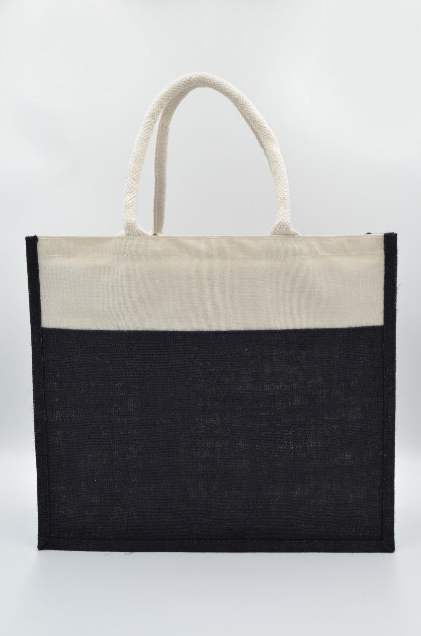 Jute Canvas Bag - Novelty