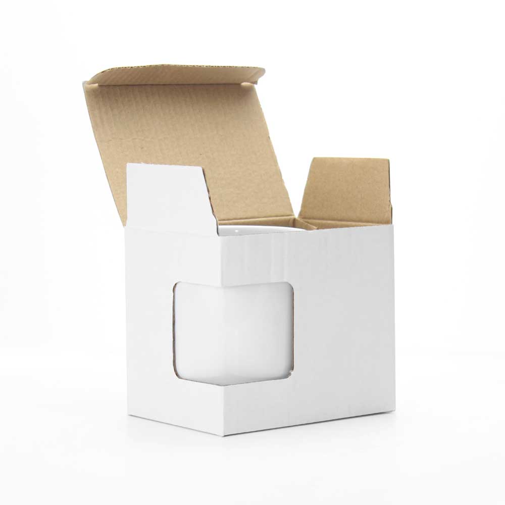 White Sublimation Ceramic Mugs with Box 11 oz - Novelty
