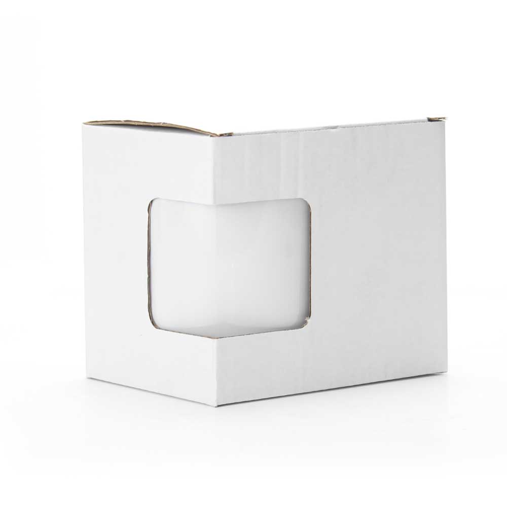 White Sublimation Ceramic Mugs with Box 11 oz - Novelty
