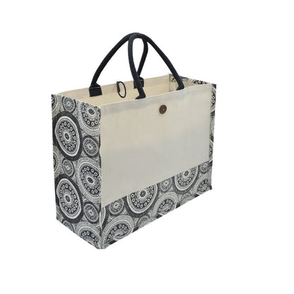 Canvas Jute African Print - Novelty