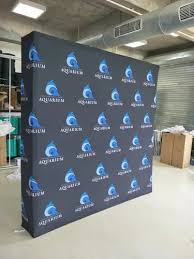 Fabric Straight Pop Up Stand - Novelty