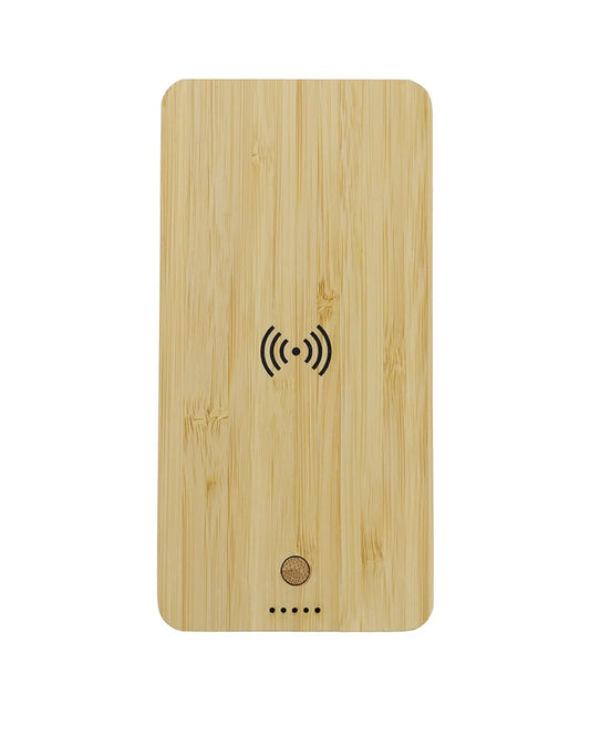 10000 mAh Bamboo Power Bank - Novelty