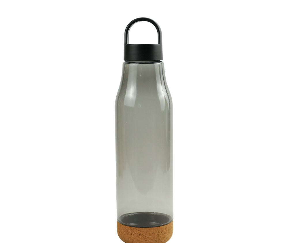 rPET Bottles with Cork Base, Twist-off Lid, Handle, 720ml - Novelty