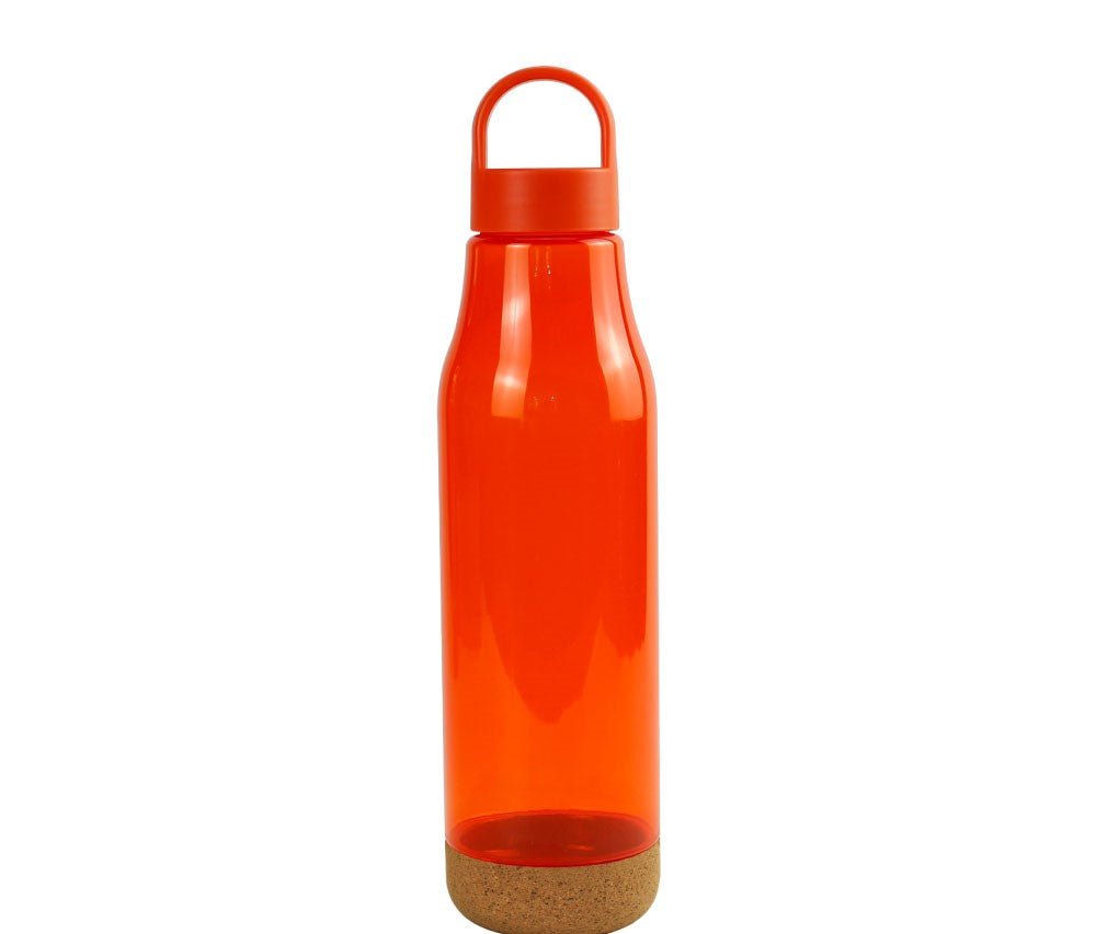 rPET Bottles with Cork Base, Twist-off Lid, Handle, 720ml - Novelty