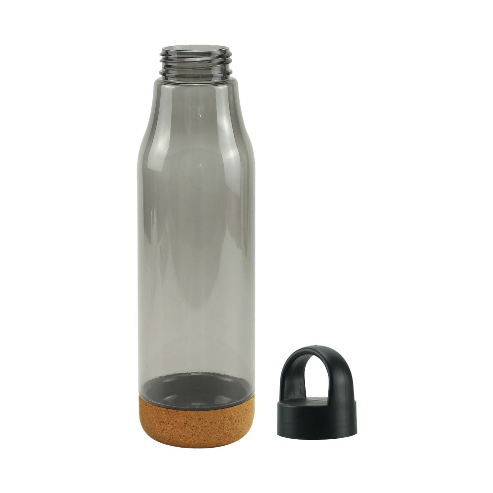 rPET Bottles with Cork Base, Twist-off Lid, Handle, 720ml - Novelty