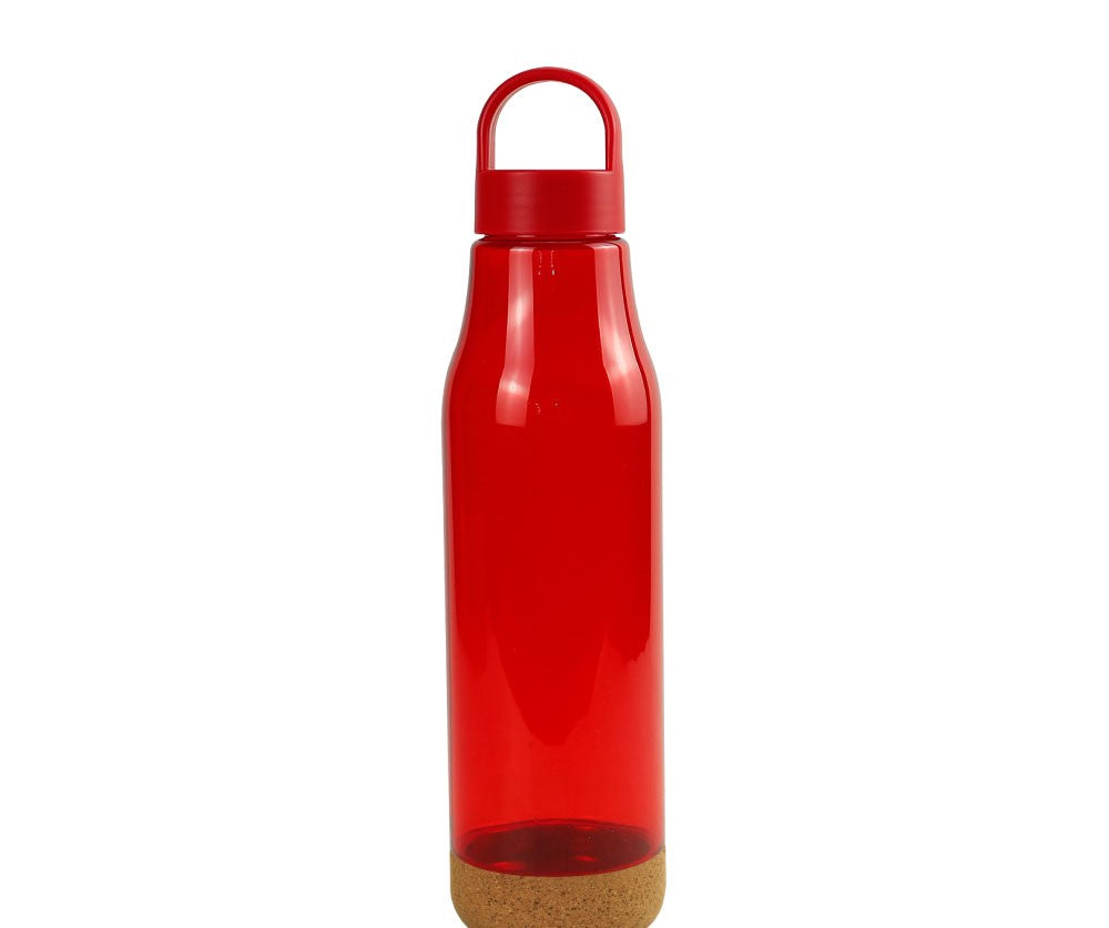 rPET Bottles with Cork Base, Twist-off Lid, Handle, 720ml - Novelty