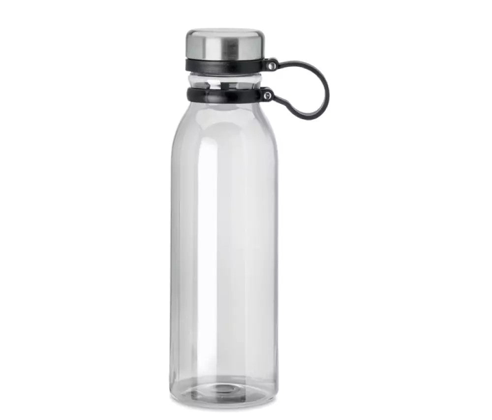 rPET Transparent Bottles 800ml SS Lid with Carry Handle - Novelty