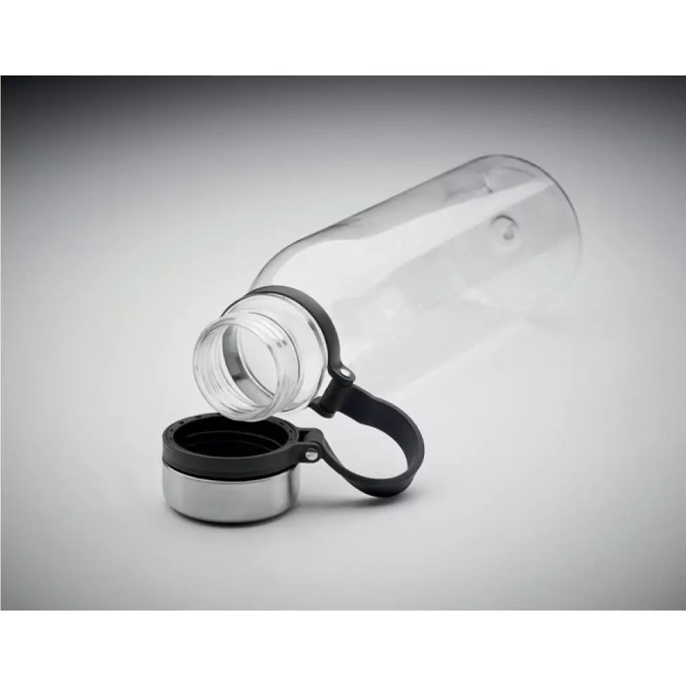 rPET Transparent Bottles 800ml SS Lid with Carry Handle - Novelty