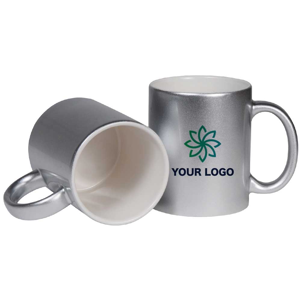Custom Ceramic Coffee Mugs Dubai | 325ml Branded Mugs UAE | Logo Printed Corporate Gifts - Novelty